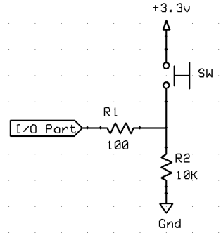 Switch with Down Up Resistor